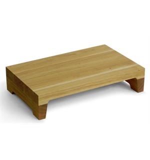 Rustic buffetblokk L 530x325x115mm Heltre eik - Næringsmiddelgodkjent 